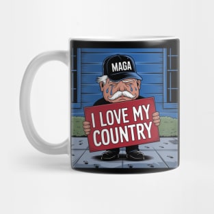 I Love My Country Mug